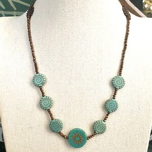 Sundance Sun & Spiral Necklace